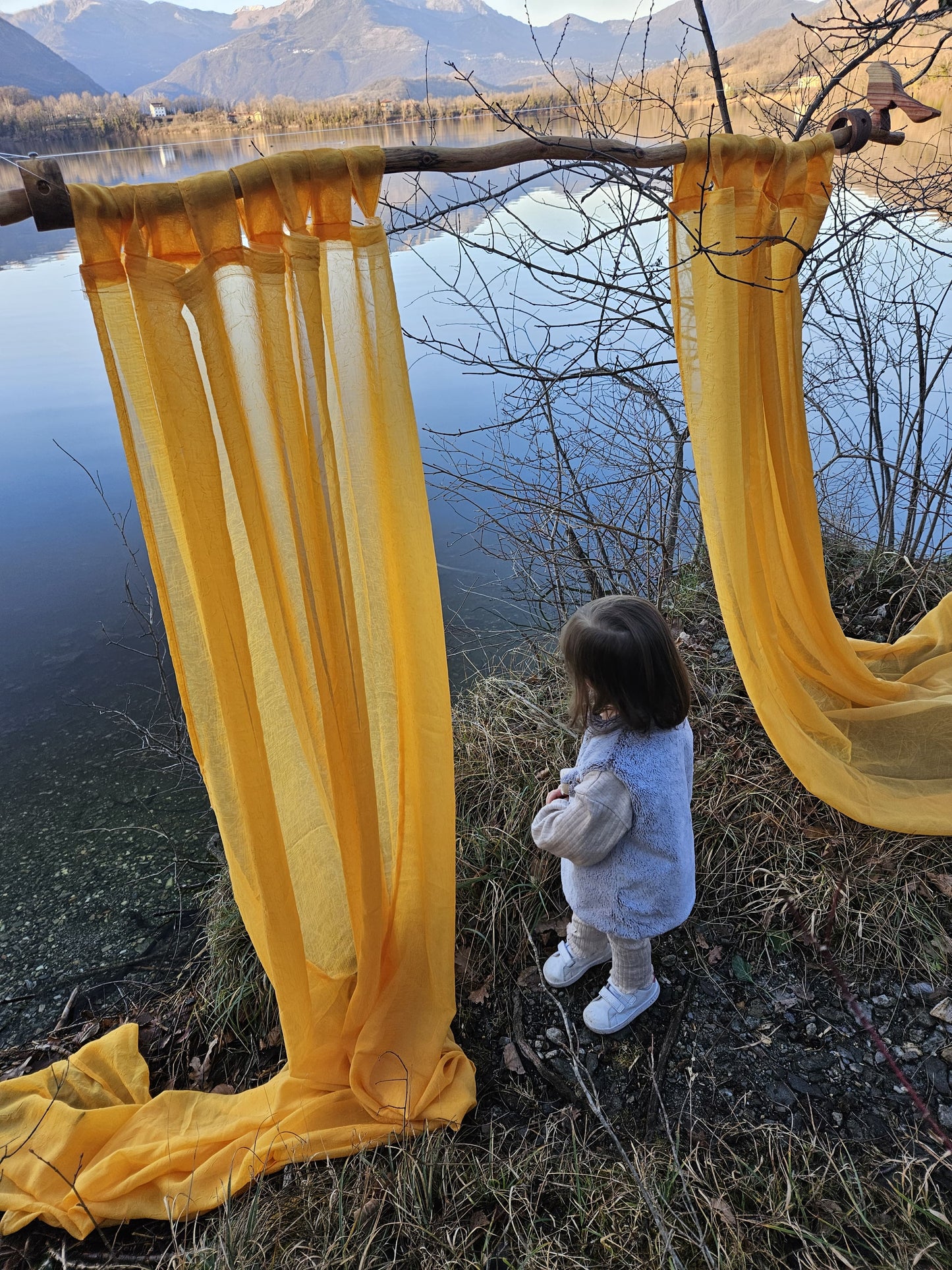 Asta per tenda ramo cameretta bambini 140cm